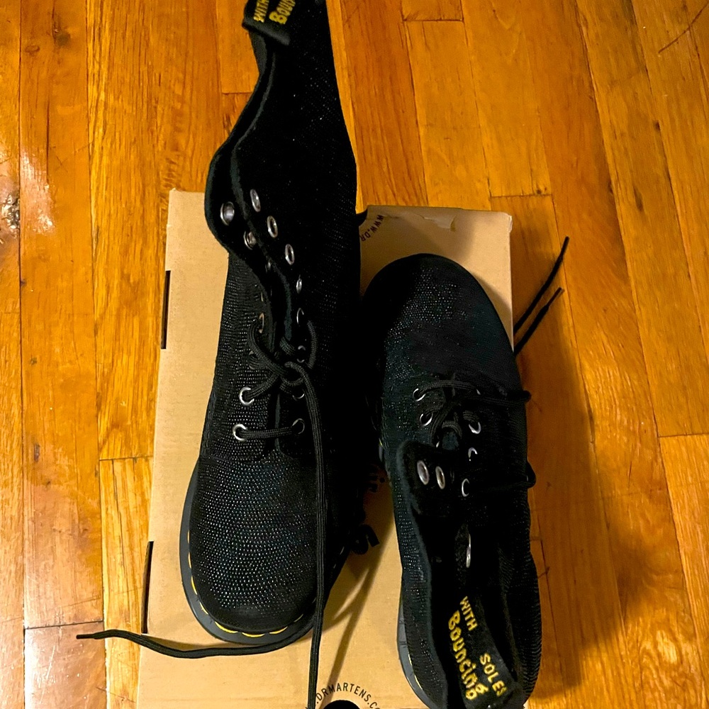 Glitter lace up boots